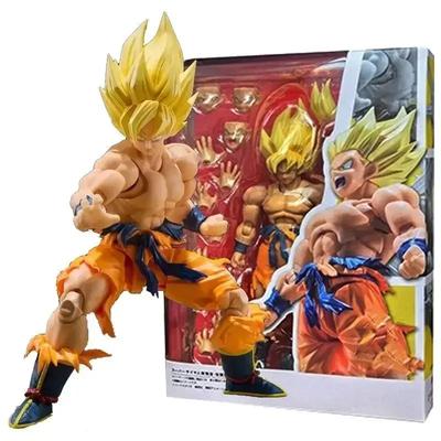 НОВИНКА Dragon Ball Z Сон Гоку Легендарная Фигурка Действия ПВХ Подвижная Коллекция Аниме 17см Супер Сайян Какаротто Фигурка Модель Игрушки
