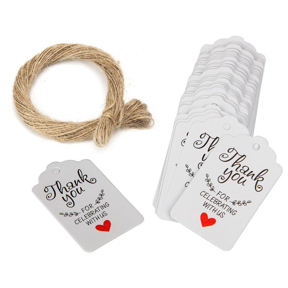 Supplies Handcraft Gardening Labels Merry Christmas Kraft Paper Tags Thank You Labels Hang Tag
