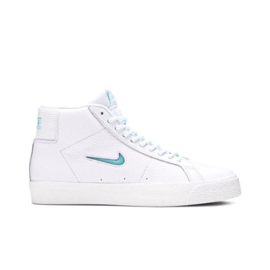Nike Zoom Blazer Mid Premium SB Белый Ледниковый Лед Драгоценность CU5283-100
