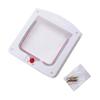 Lock Suitable for Any Wall Door Security Small Pet Gate Flap Door Pet Supplies Lockable Cat Flap Door Kitten Dog Pet