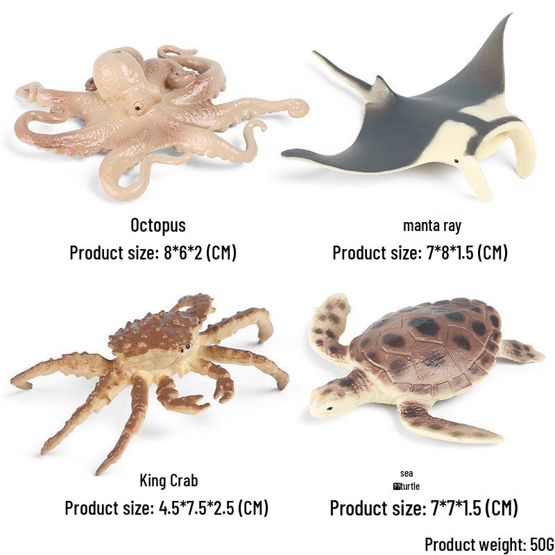 Набор игрушек-моделей морских животных «Императорский пингвин» для детей