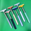 Car Rearview Mirror Wiper Cleaning Tool Auto Glass Mist Cleaner Scraper Accessories Handle Telescopic Window Cleaning Brush