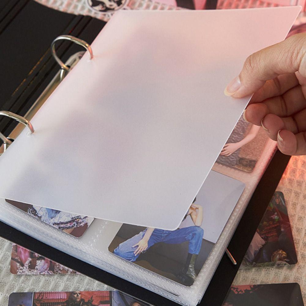 Держатель для фотокарточек формата А4/А5, большая емкость для карточек, коллекционная книга, новые канцелярские принадлежности для студентов, изображение идола