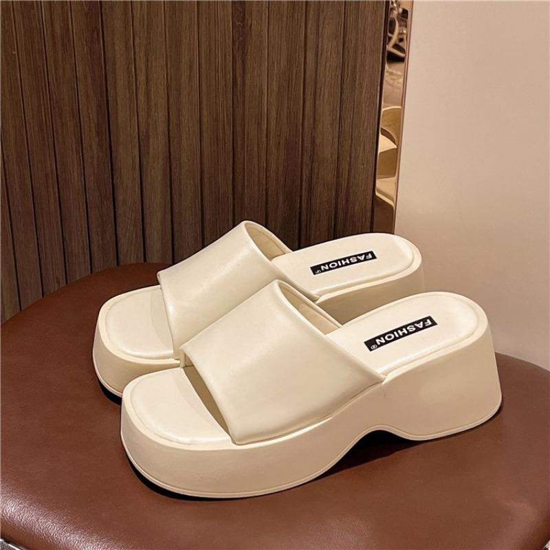 Женские тапочки, летние новые роскошные сандалии, женские дизайнерские тапочки на толстой подошве с квадратным носком, женские шлепанцы Zapatos