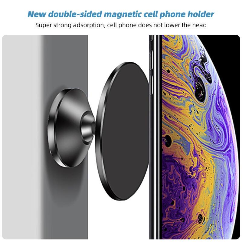 FONKEN Двойной магнитный держатель для телефона для тренажерного зала, кухни, двухсторонний сильный магнитный держатель для телефона, кронштейны для iPhone 14Pro Max Huawei Xiaomi