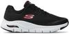 Кроссовки Skechers Arch Fit black/red