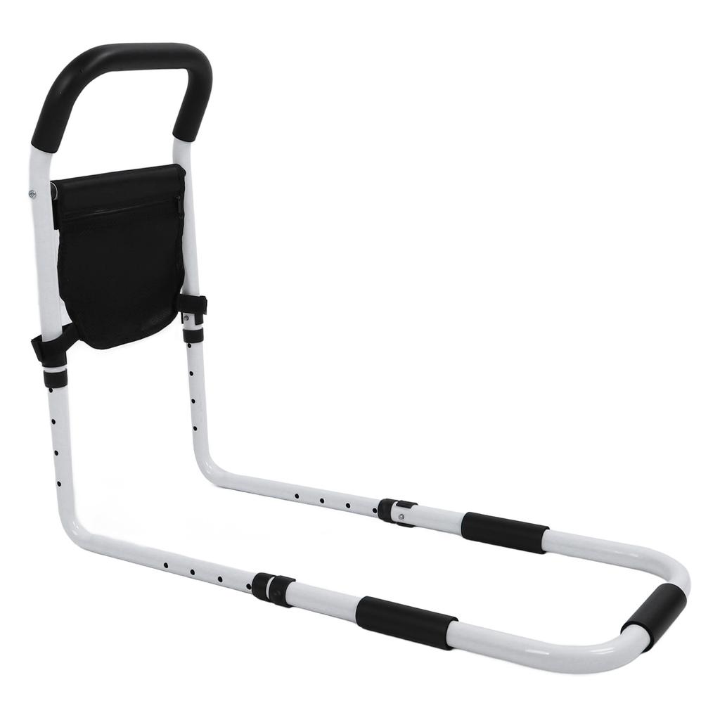 Поручень для кровати с поддержкой грузоподъемностью 136 кг, регулируемый, эмалированный, для пожилых людей, подъемный поручень для кровати