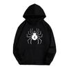 Women's Long Sleeves Hoodie Sweatshirts Women Hood Top Sweat Shirt Pull Pullover for Female Polerone Ryodan Clothes Hunter Jacket with Spider