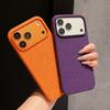 Новый однотонный противоударный чехол для телефона с текстурой коры для IPhone 18 Pro Max 13 14 15 16 17 Pro Защитная задняя крышка для объектива