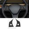 Накладка на кнопку руля из углеродного волокна для Tesla Model Y/3 17-22