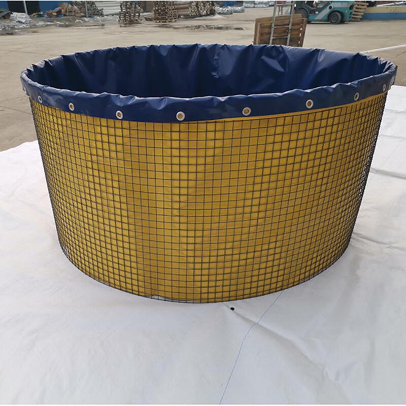 OEING Portable Foldable Round Canvas Fish Pond