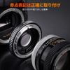 K&F CONCEPT Адаптер крепления FD-EOS Совместимый с Canon Переходник объектива с креплением FD на камеру Canon EOS с креплением EF Адаптер объектива FD «Прямой магазин производителя»
