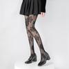 1 шт. цветочные кружевные колготки сексуальные тонкие чулки Y2K большие цветочные сетчатые чулки индивидуальность разноцветные