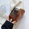 Summer Crossbody Bags for Women  Vintage Fashion Trend Small Leather Design Pillow Shoulder Handbags and Purses CLE