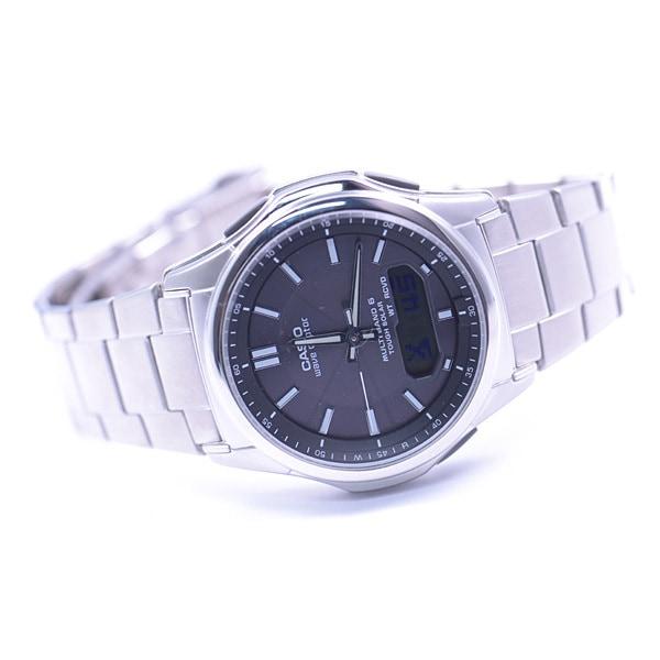 Casio Волновой приемник WVA-M630D-1AJF [волновой приемник солнечные радиоуправляемые часы Multi Band6] Круглые часы