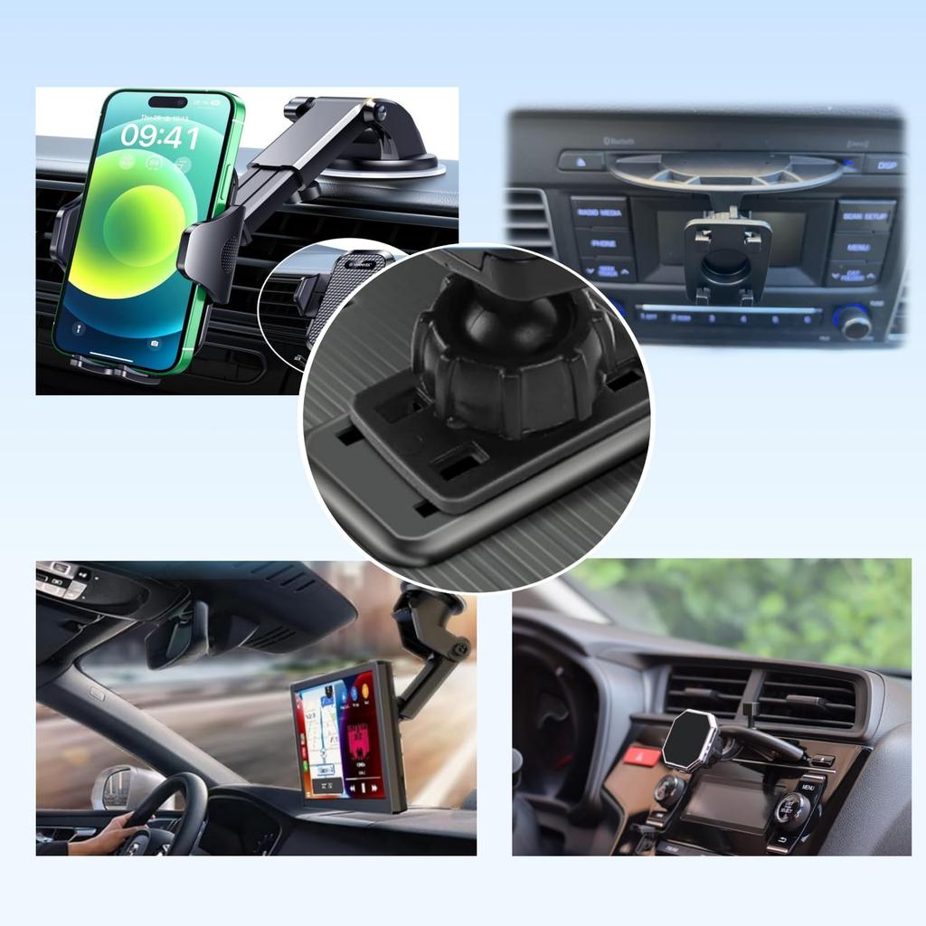 Epronic 4 шт. Сменные зажимные гайки (Блокировка 4 кнопки) Шаровое крепление 17 мм гнездо для