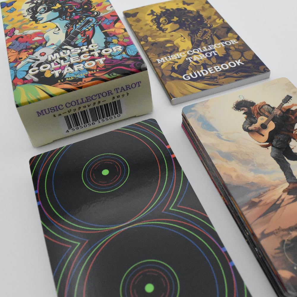 Music Collector Tarot PICTUREFREEK 78 cards with Japanese instruction manual [Authentic]