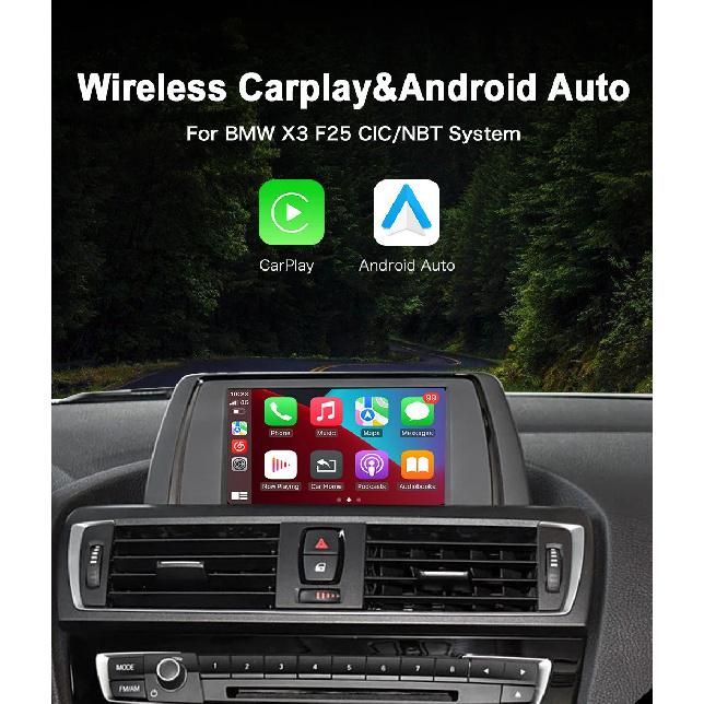 Беспроводной CarPlay Android Auto Для BMW 1 серии F20 F21 2 серии F22 F23 F45 CIC/ NBT Системный модуль Навигация Airplay