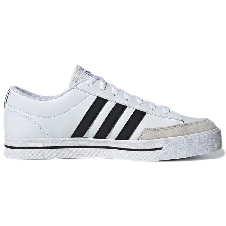 Adidas Neo Retrovulc Durable Low-Top Skate Shoes Men Sneakers White Black H02209