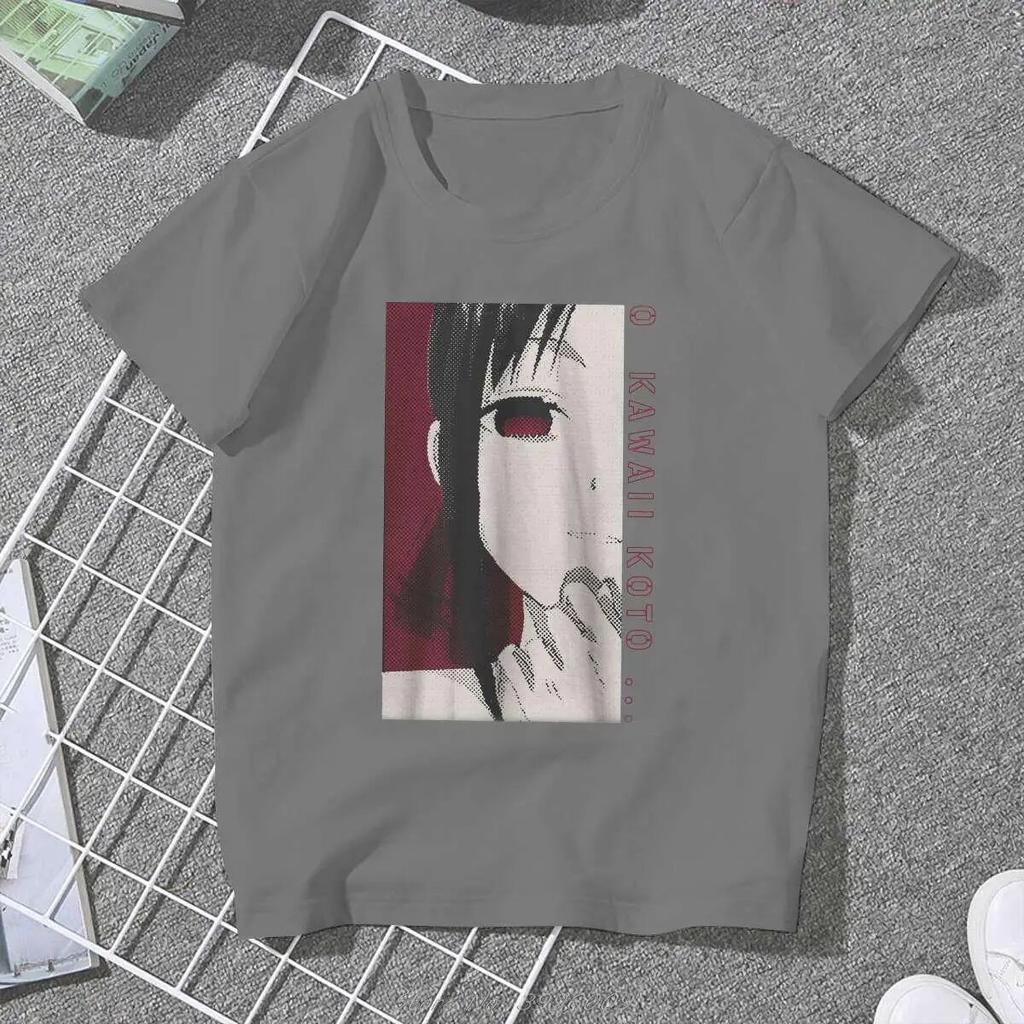 Женские футболки Kaguya Shinomiya Kaguya sama Love Is War, винтажная женская одежда в стиле гранж, большие хлопковые топы с рисунком