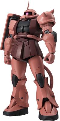 TAMASHII NATIONS ROBOT SPIRITS Мобильный доспех Гандам [SIDE MS] MS-06S Zaku Чара вер.. АНИМЕ. Приблизительно 125 мм Окрашенная подвижная фигурка из АБС и ПВХ