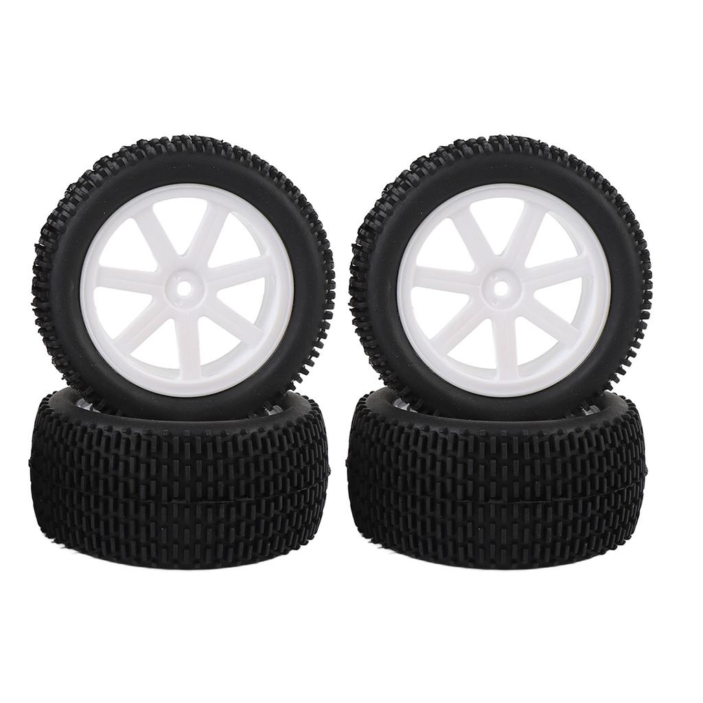 4 Pcs RC Off Road Car Wheels for ARRMA Raider ADX 10 BLS for Wltoys Universal 1 10 RC Off Road Tires