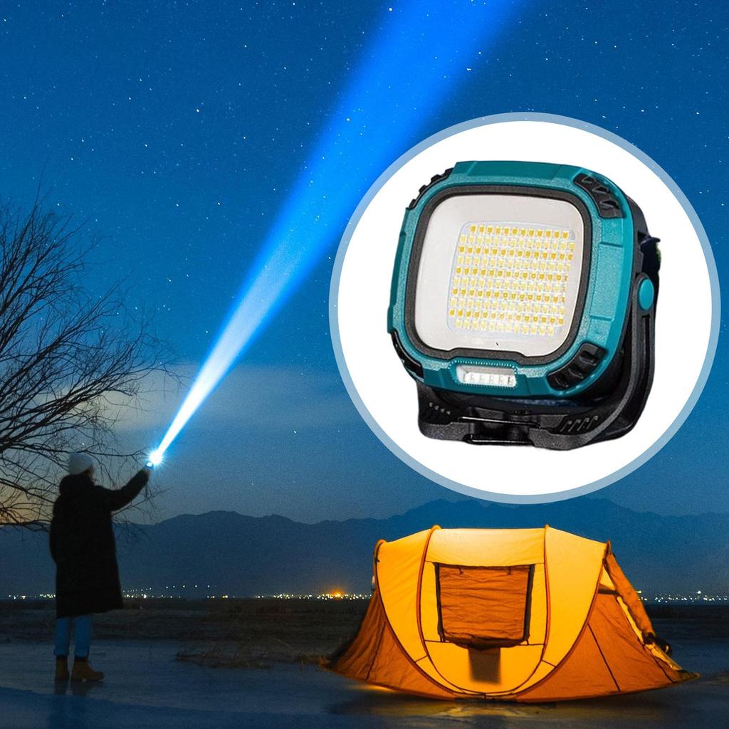 Work Lights Rechargeable Portable Camping Light Dustproof Waterproof USB Charging Lamp For Outdoor Adventures Car Automotive