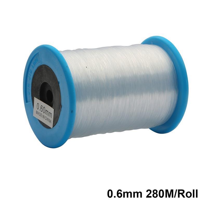 Clear Non-Elastic Beading Line for Handmade Jewelry and DIY Crafts