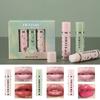 3pc/set Volumising Lips Plumper Lip Balm Color Changing Lipstick Repairing Reduce Lip Lines Moisturizing Long Lasting Lip Gloss
