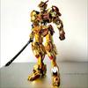 HG1/144 B001 Барбатос Позолоченная Версия Железнокровные Сироты Мех Сборная Модель Фигурки Действия Декоративная Кукла Мальчик Пазл Игрушка