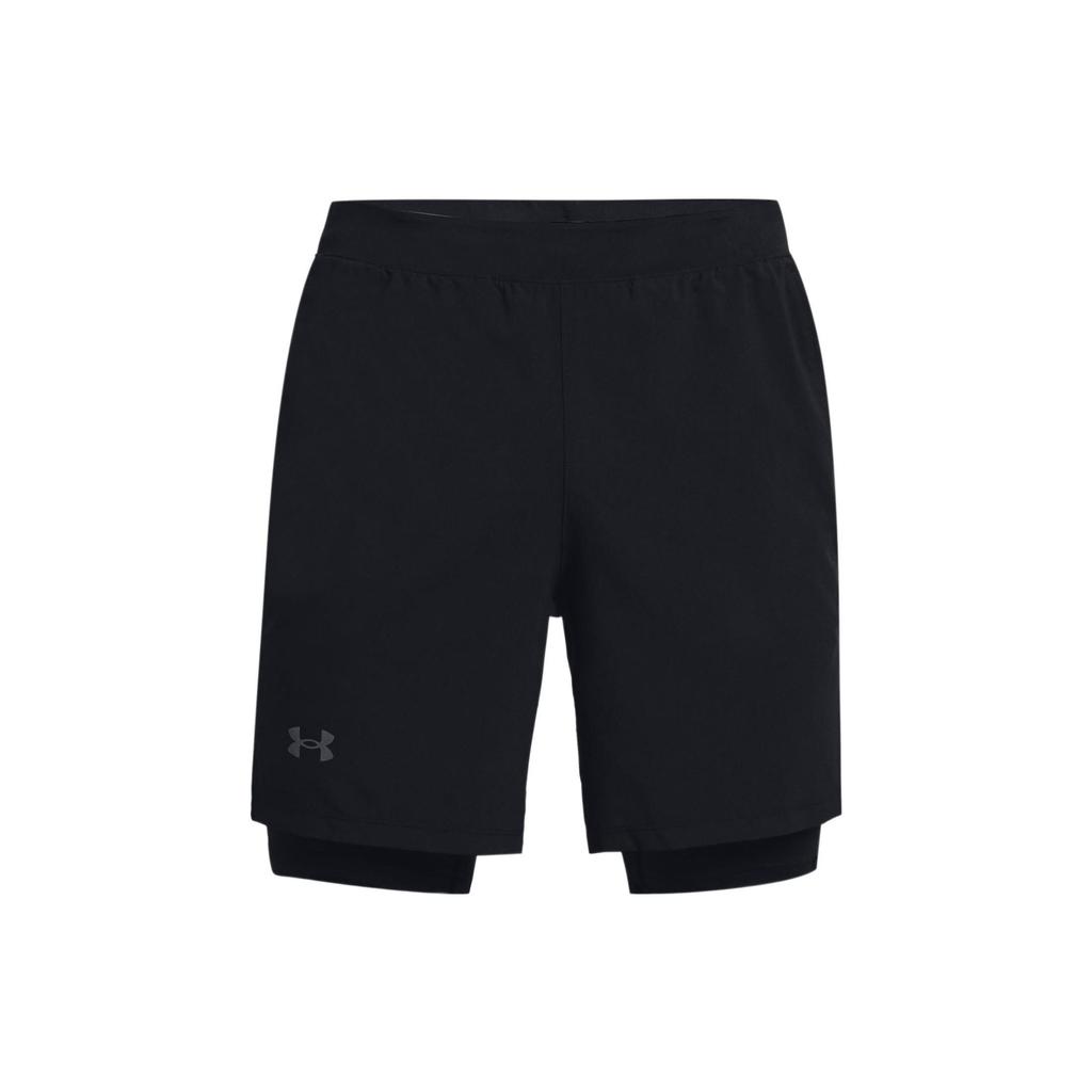 Under Armour Lightweight Slim Fit Woven Training Shorts Men Bottoms Black 1361497-001