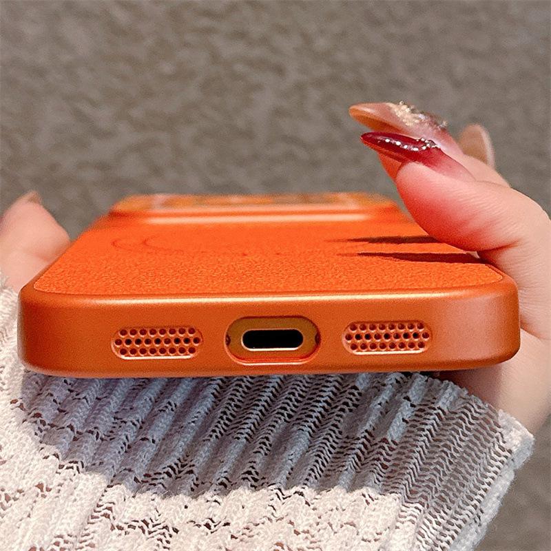 Магнитный чехол для iPhone 17 Pro Max с 17 кожаными текстурами
