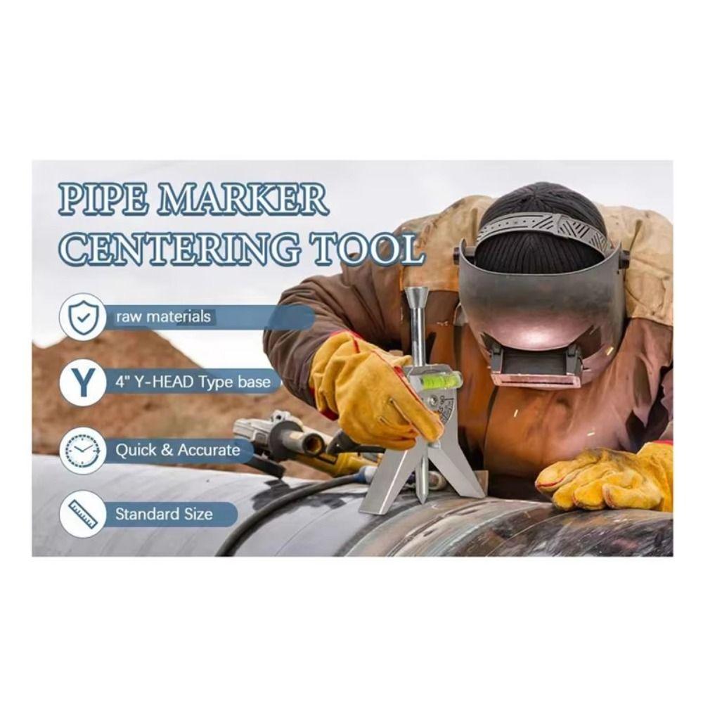 Metal Dial Safety Pipe Center Finder Accurate Location Metal Pipe Centering Tool Hand Tools