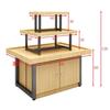 Island Display Shelf for Cosmetics, Baby Products, Jewelry, Shoes, Books, Toys & Promo Table