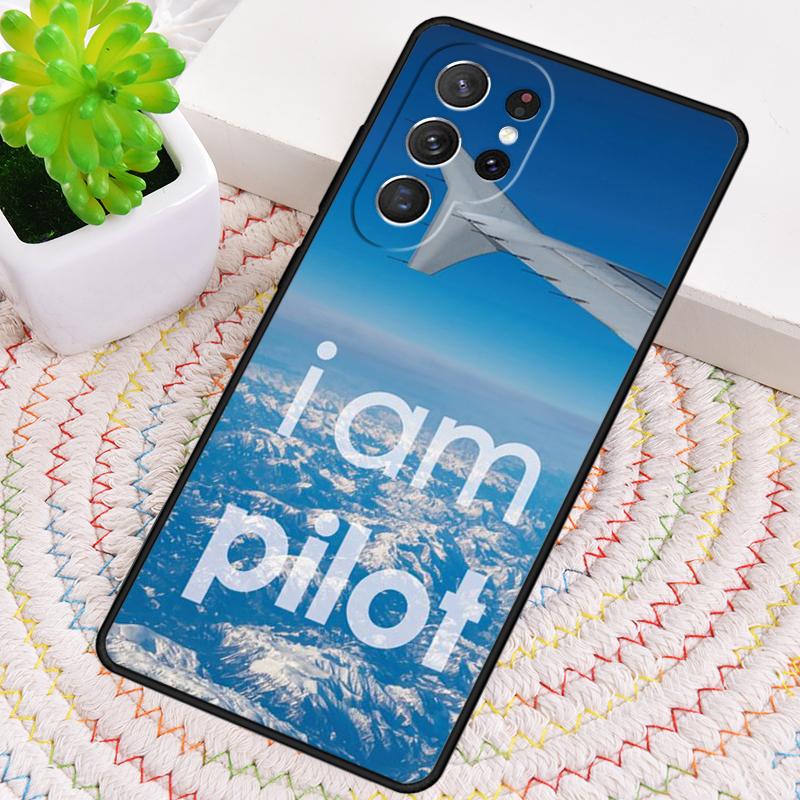 Чехол для телефона с изображением пилота самолета для Samsung Galaxy note 10 pro S26 Ultra S23 S24 FE S25 S21 S22 PLUS ударопрочный
