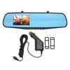Backup Camera Mirror 3.5 Inch 1080P Front Dash Cam Anti Shake Smart Rearview Mirror for Driving Car