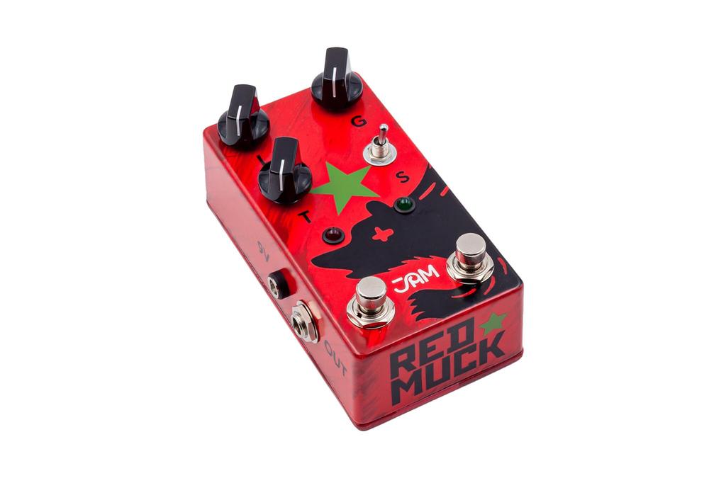 JAM Pedals Red Muck Fuzz Distortion Гитарная педаль эффектов MK.2