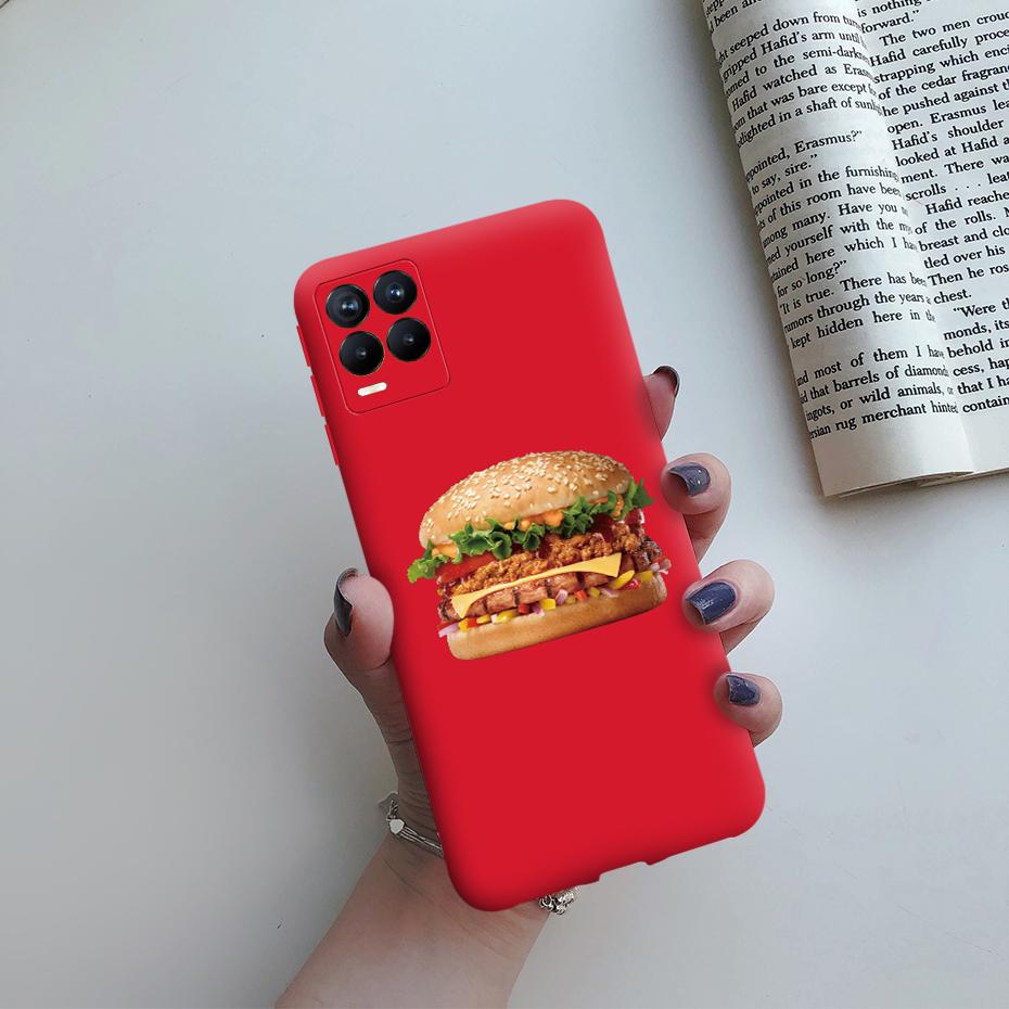 Чехол для Oppo Realme 8 Pro Милый Расписной ТПУ Силикон Ударопрочный Мягкий Задняя Крышка Телефона для Realme 8 Pro Глобальная Версия 6.4" Чехол