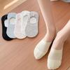 5 Pairs Shallow Mouth Boat Socks Non-slip Mesh Invisible Socks Deodorant Spring and Summer Socks for Women Socks