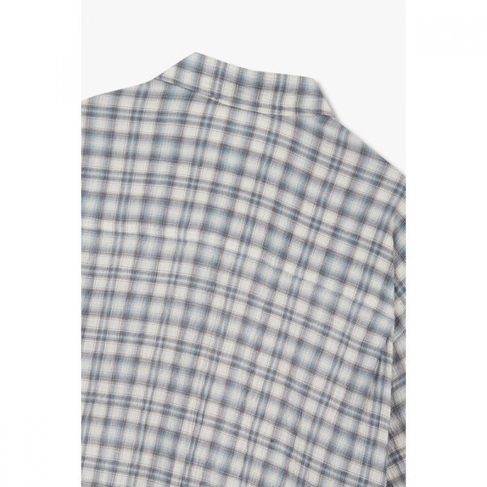 Studio Tomboy Overfit Check Short Sleeve Shirt 9176221989