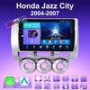 2 DIN Android Carplay автомобильное радио для Honda Jazz City 2004-2007 мультимедийный проигрыватель головное устройство стерео GPS навигация BT WIFI 4+64 ГБ