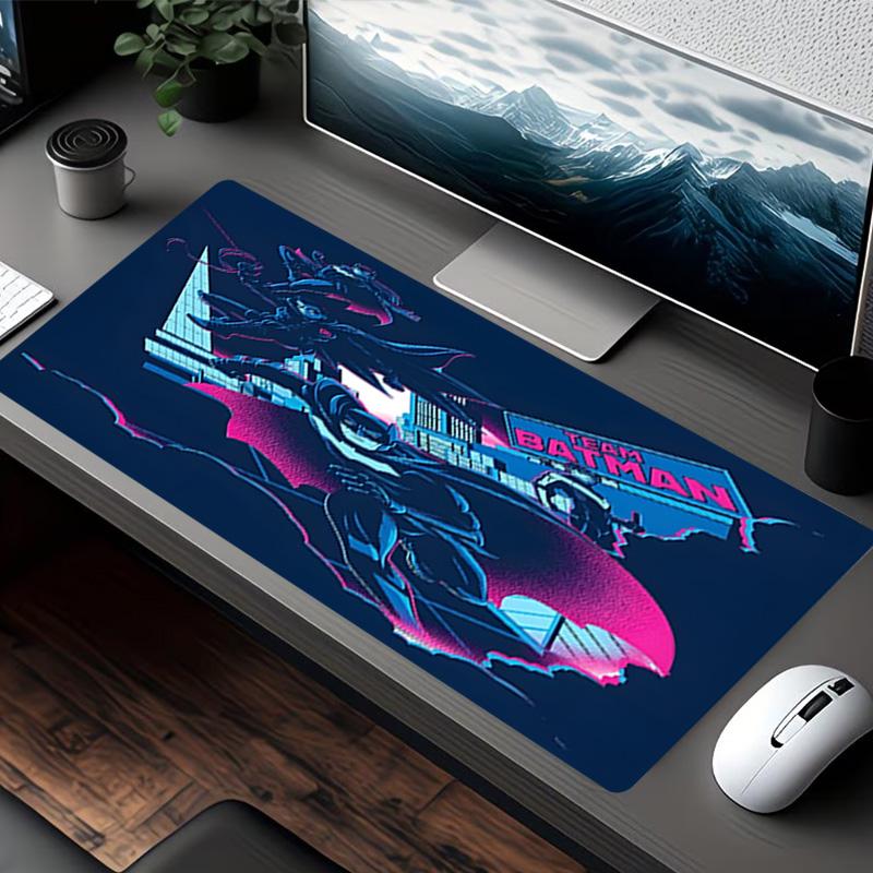 Batman Print Mouse Pad, for Keyboard Pad Laptop PC Mat for Office Home Use, Desk Decor, Perfect Birthday Gift for Gamers