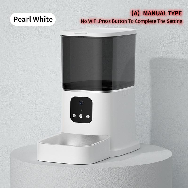 Automatic Pet Feeder with Smart Timing Controller, Cat and Dog Bowl Food Dispenser