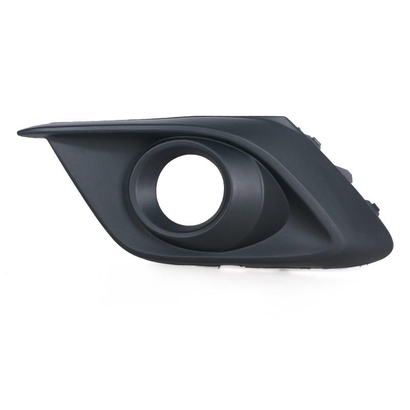 For Mazda 3 Axela BM M3 2014 2015 2016 Car Front Bumper Fog Light Lamp Trim Cover Frame Grille Foglamp Lid Bezel Hood