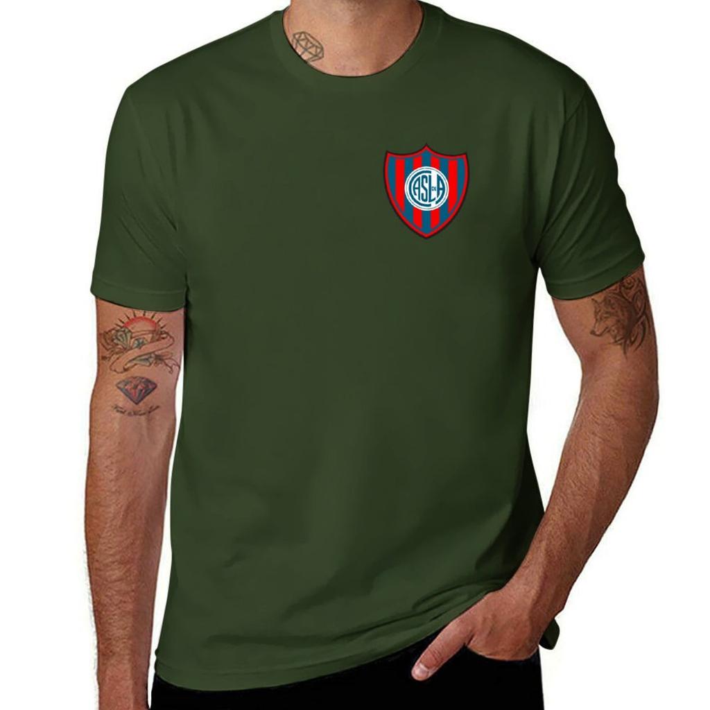 Club Atletico San Lorenzo T-Shirt Short sleeve tee blacks new edition Men's t-shirt