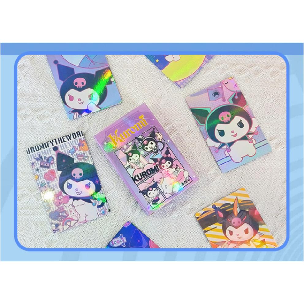 Карточки Персонаж Sanrio 55 листов Голографические товары Фотокарточка, Cinnamoroll, 1 штука