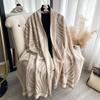 Leopard Print Imitation Cashmere Spring and Autumn Scarf Women's Shawl Air Conditioner Blanket Simple Shawl