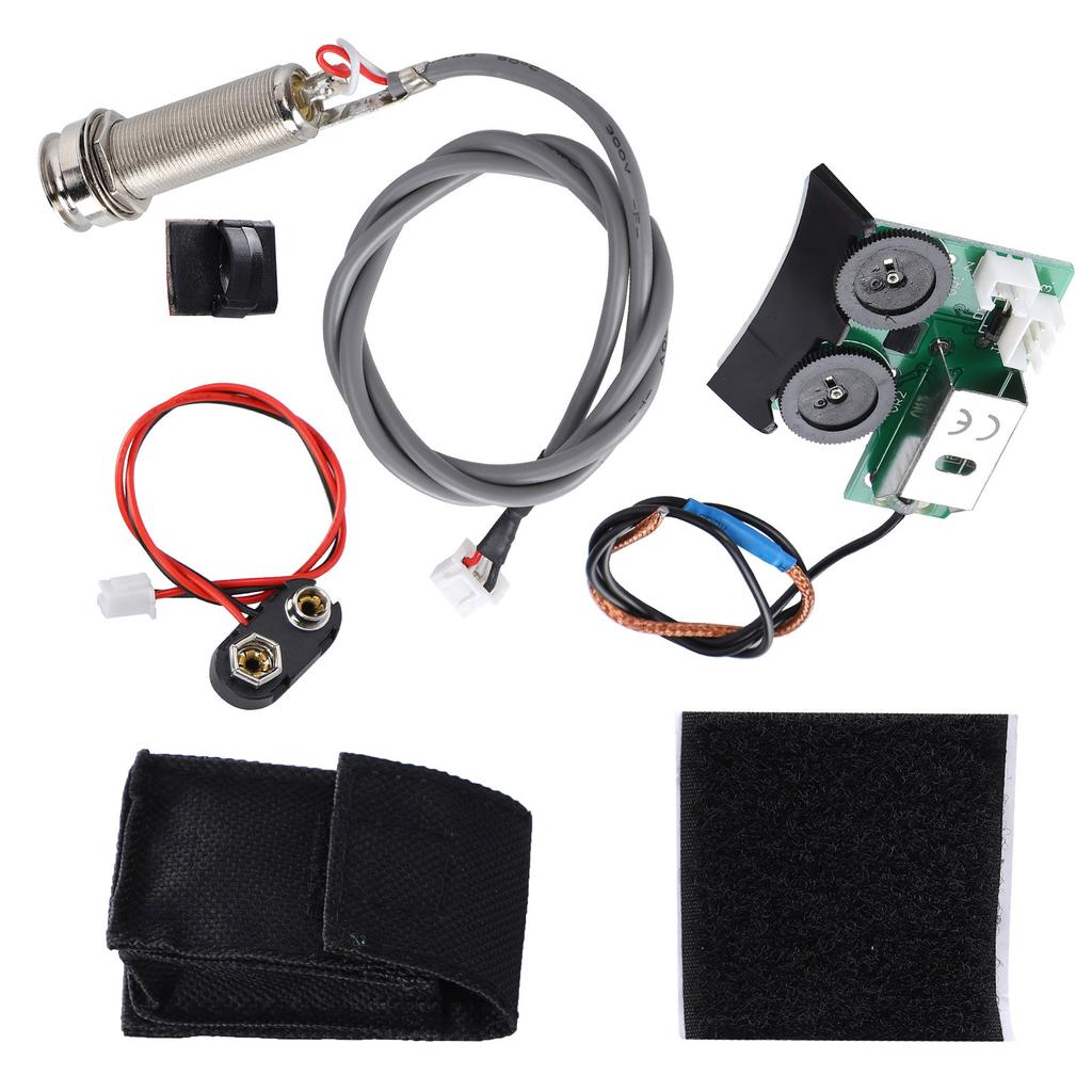Система звукоснимателей для акустической гитары VT1 Tail Nail Pickup EQ DIY Guitar Accessories