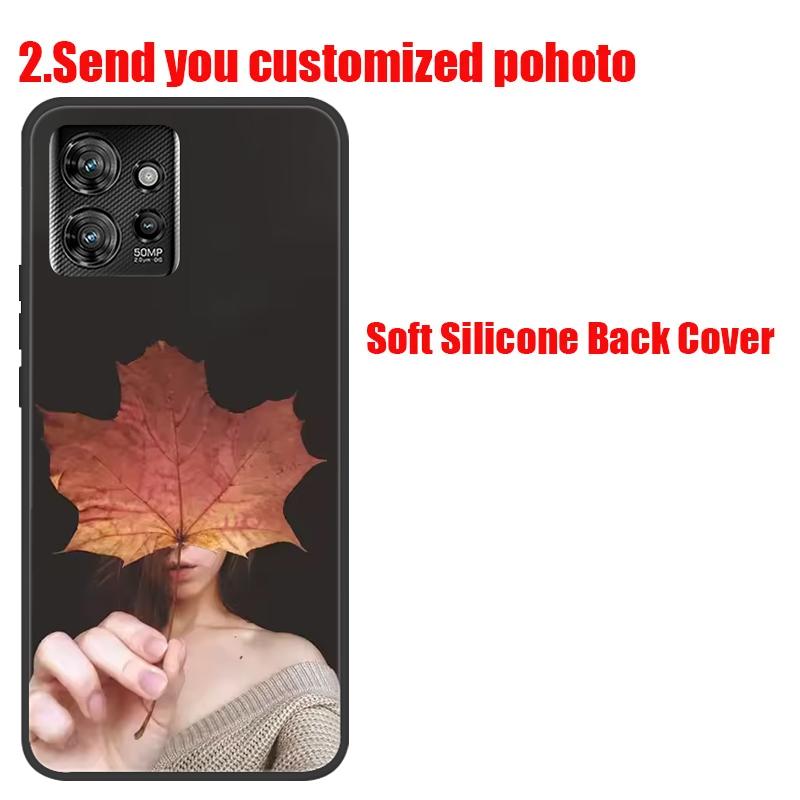 Custom Phone Case For Motorola Thinkphone 5G DIY Personalize Picture Back Cover For Moto G85 G04 G04S G14 G34 G84 E14 G35 Fundas