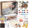 OTONOPI Clay Toy Modeling Clay Kit with Clay Air Pottery 45 12 for and Christmas Ages Set, Kids' Tools, Drying, Crafts, Pieces, Colors, Kids, Adults,